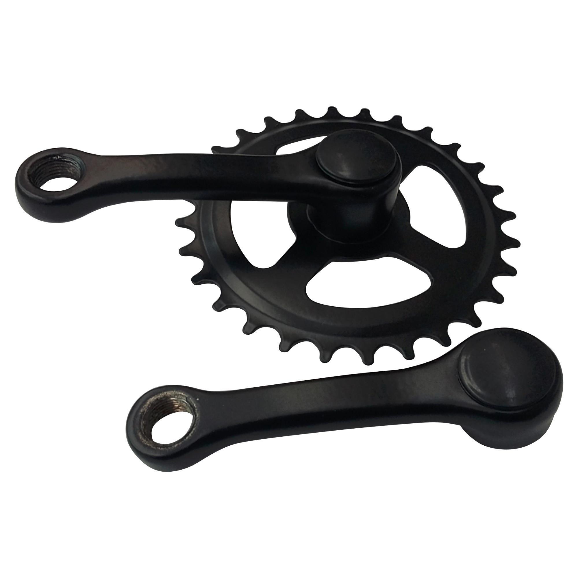 28-tooth 90mm single-platter crankset