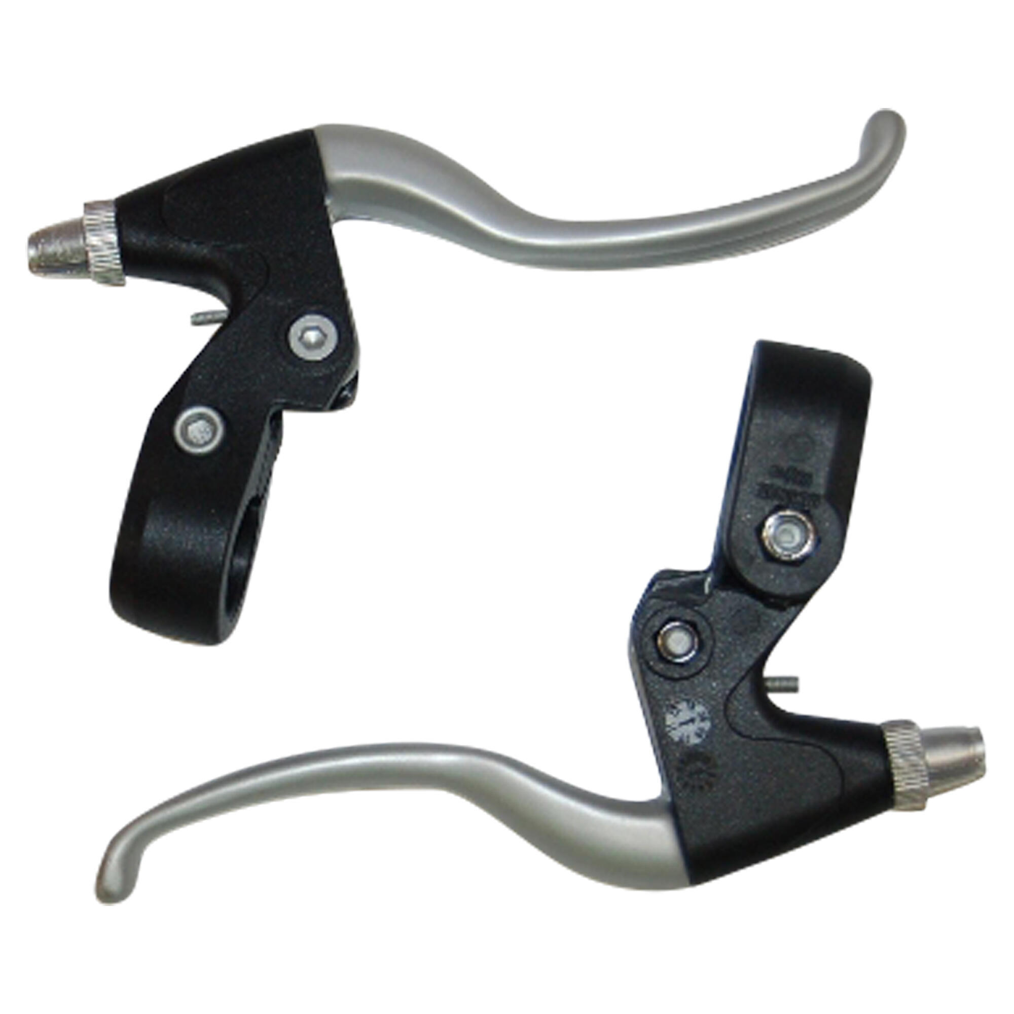 Silver brake lever