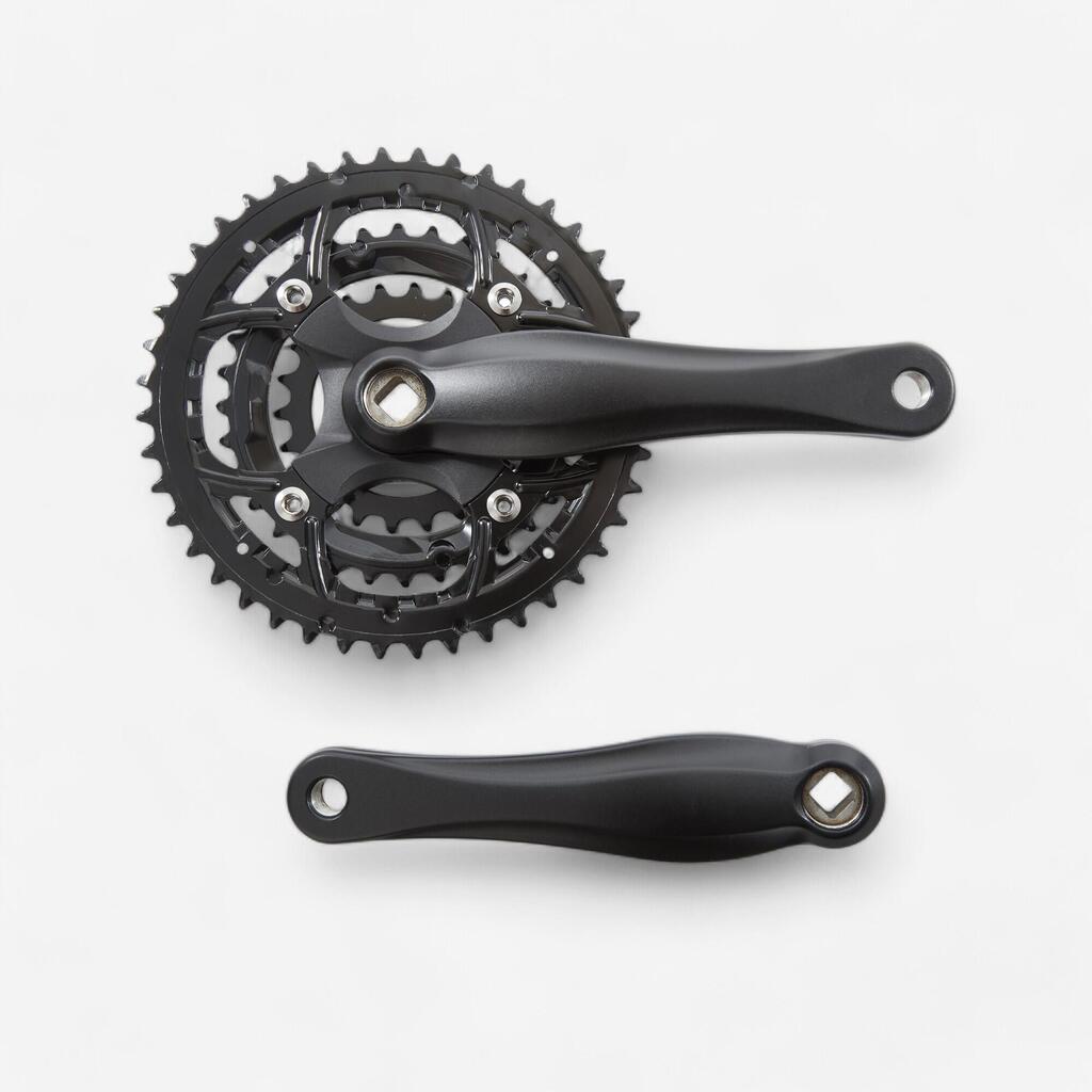 7-8-9-Speed MTB Triple Crankset 44/32/22 175 mm Square Axle