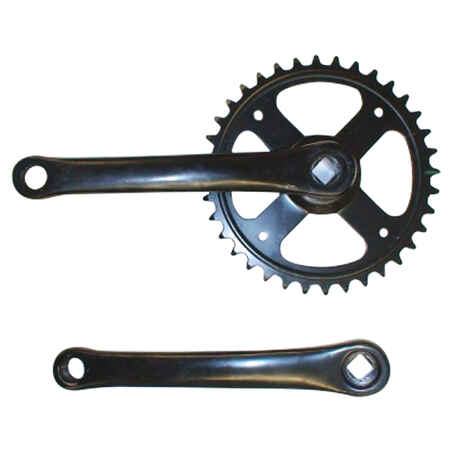 170 mm 36 tooth Single Chainset - Black