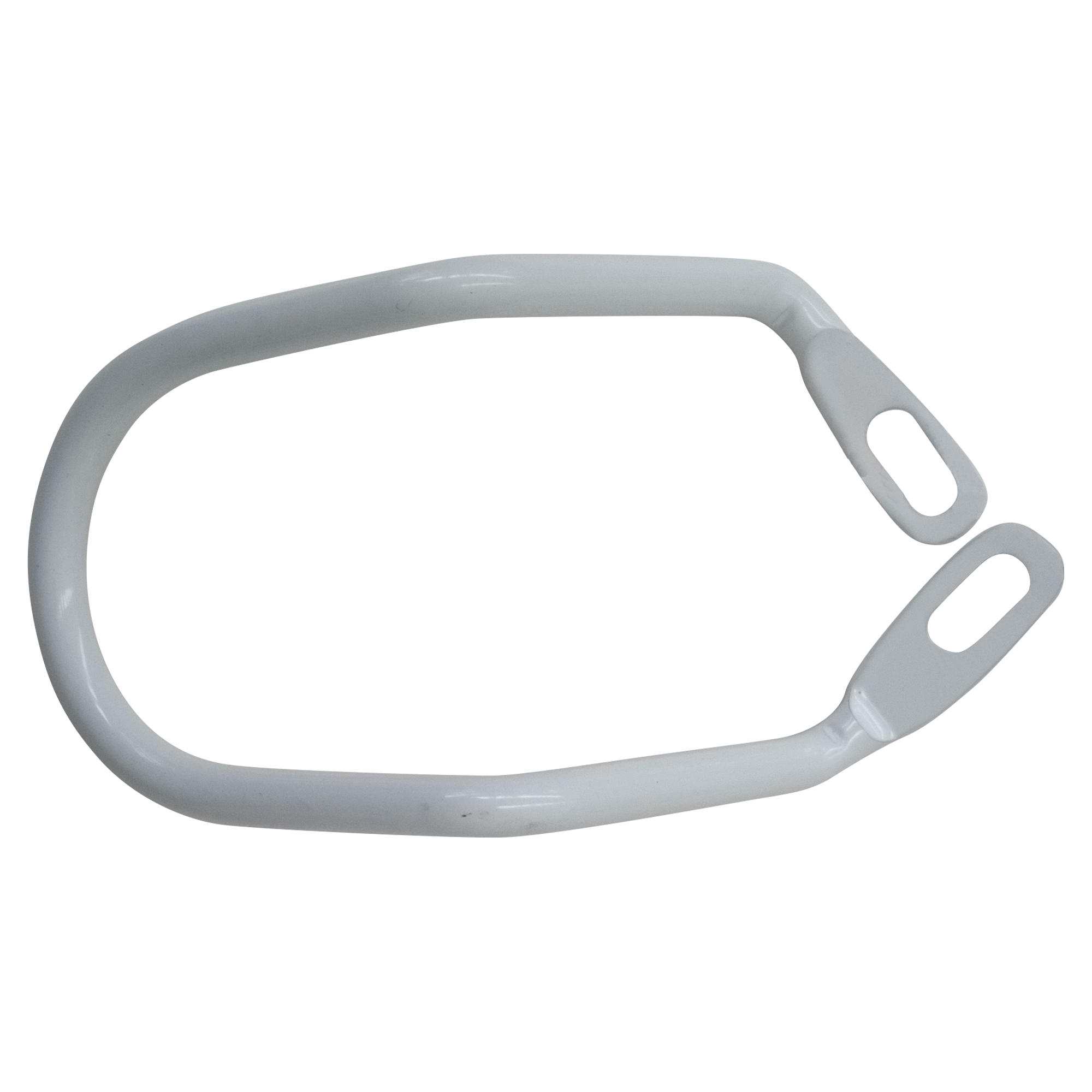 Protège dérailleur blanc pour vélo 20 pouces 2/2