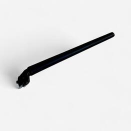 tige de selle 31.6 a, 570 mm, true black