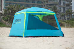 HGA500 Beach Handball Tent - Blue/Yellow