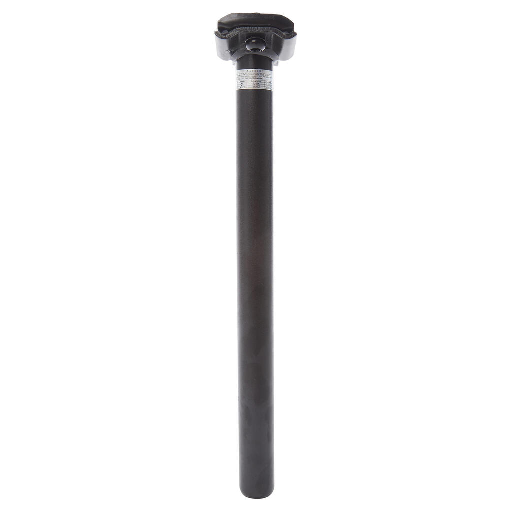 28.6 mm 400 mm Seat Post - Black