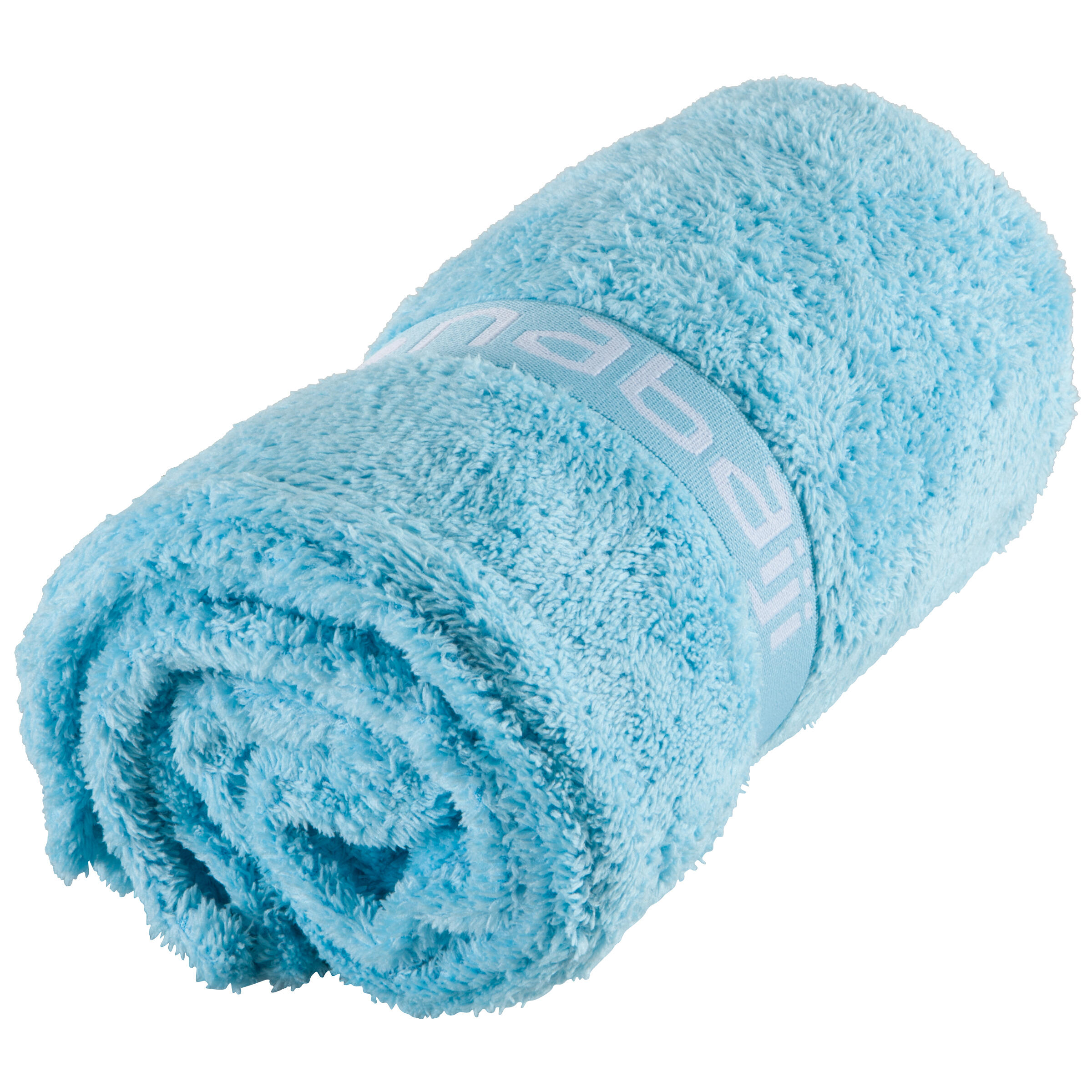 Ultra soft microfibre towel size L 80 x 130 cm - Sky Blue 2/6