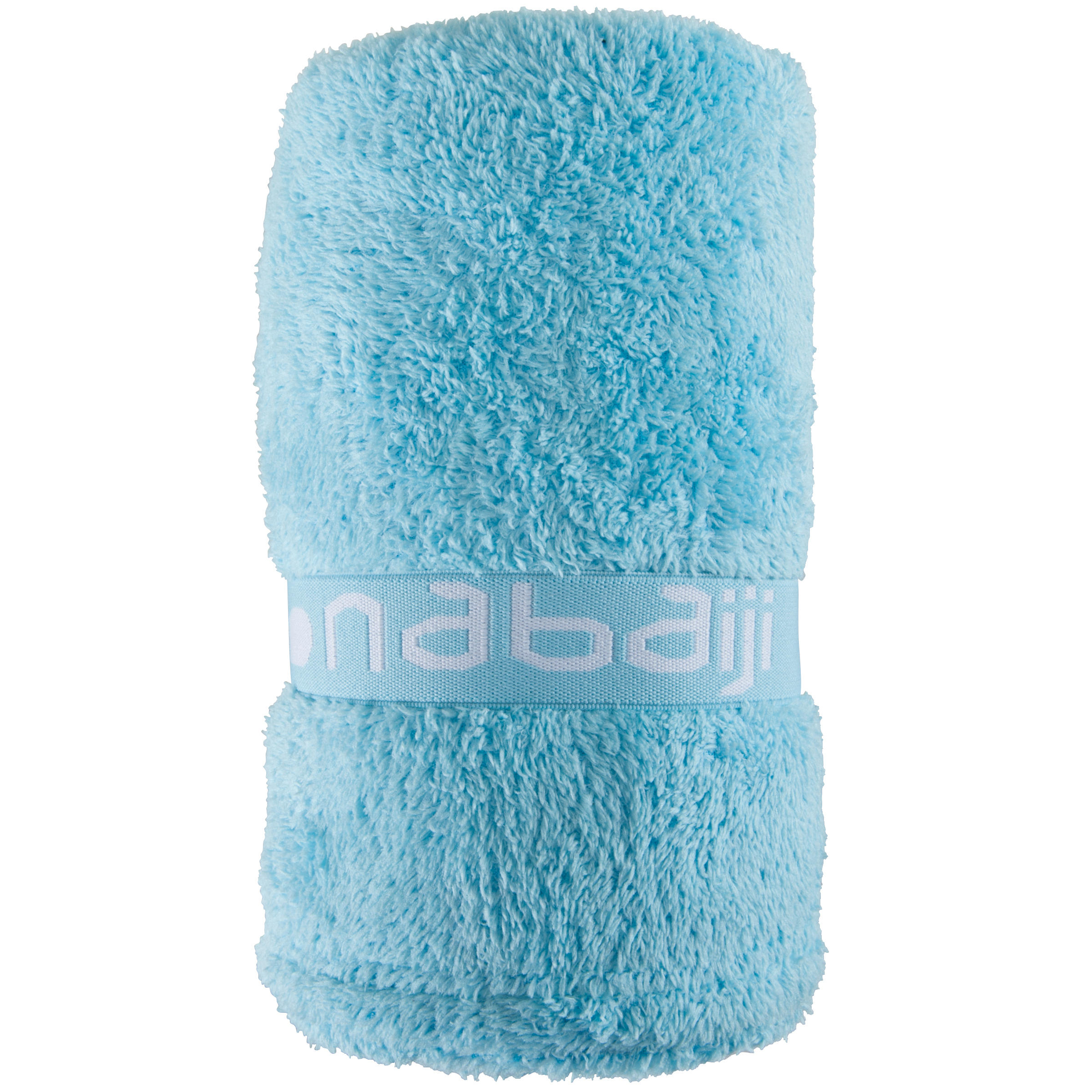 Ultra soft microfibre towel size L 80 x 130 cm - Sky Blue 3/6