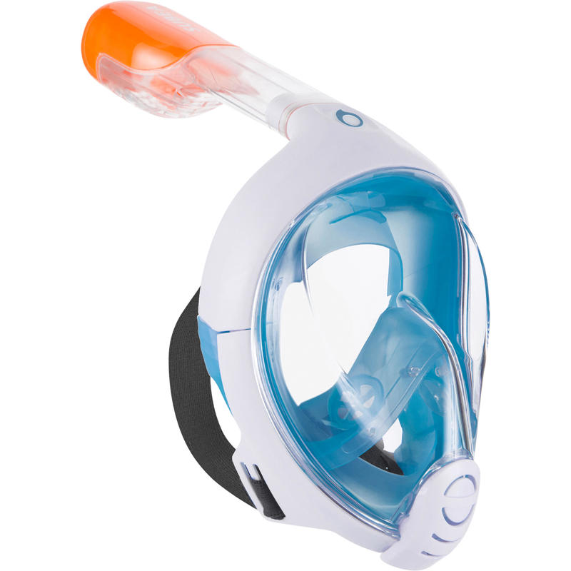 Masque de snorkeling en surface Easybreath bleu navy