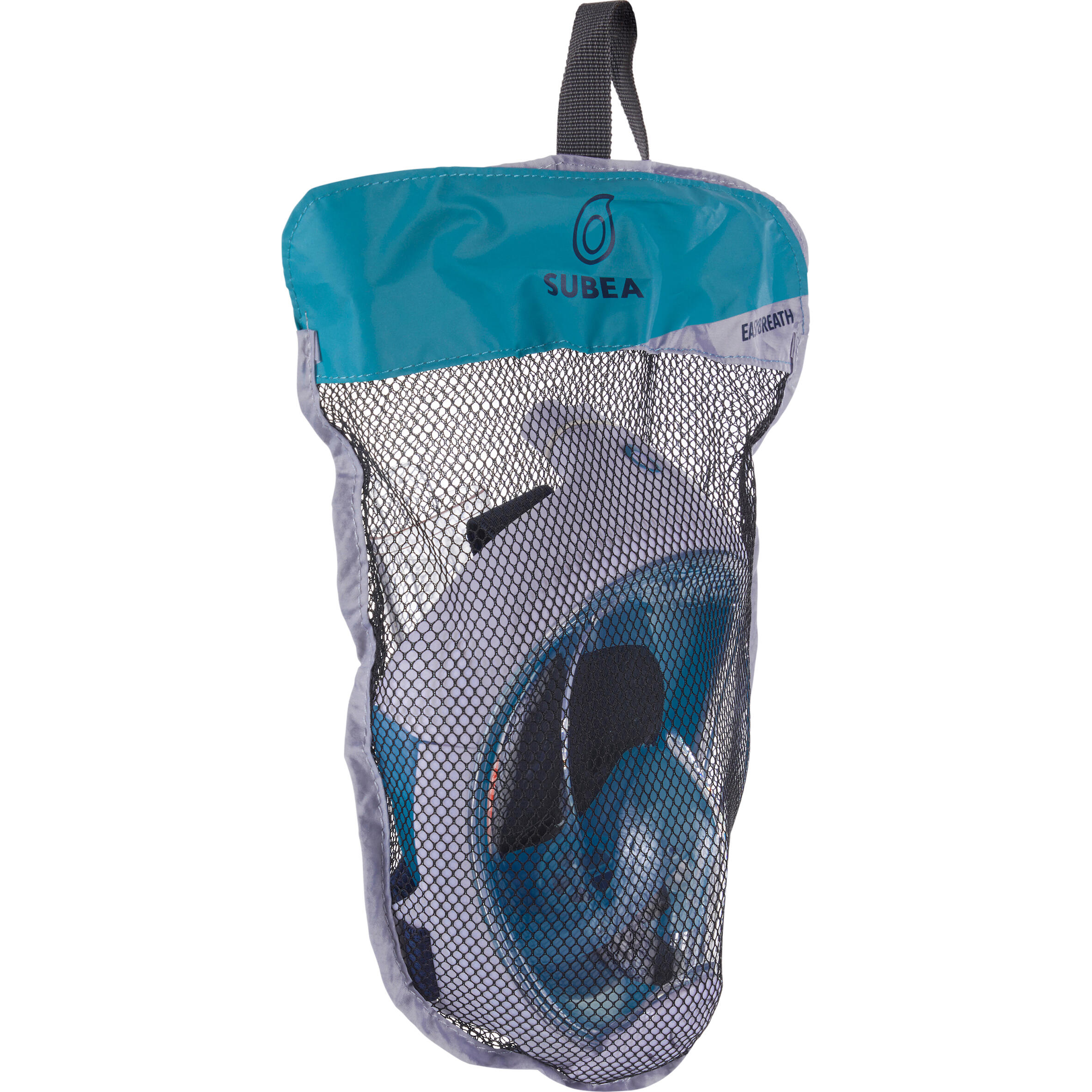 Máscara de buceo en superficie Easybreath azul navy
