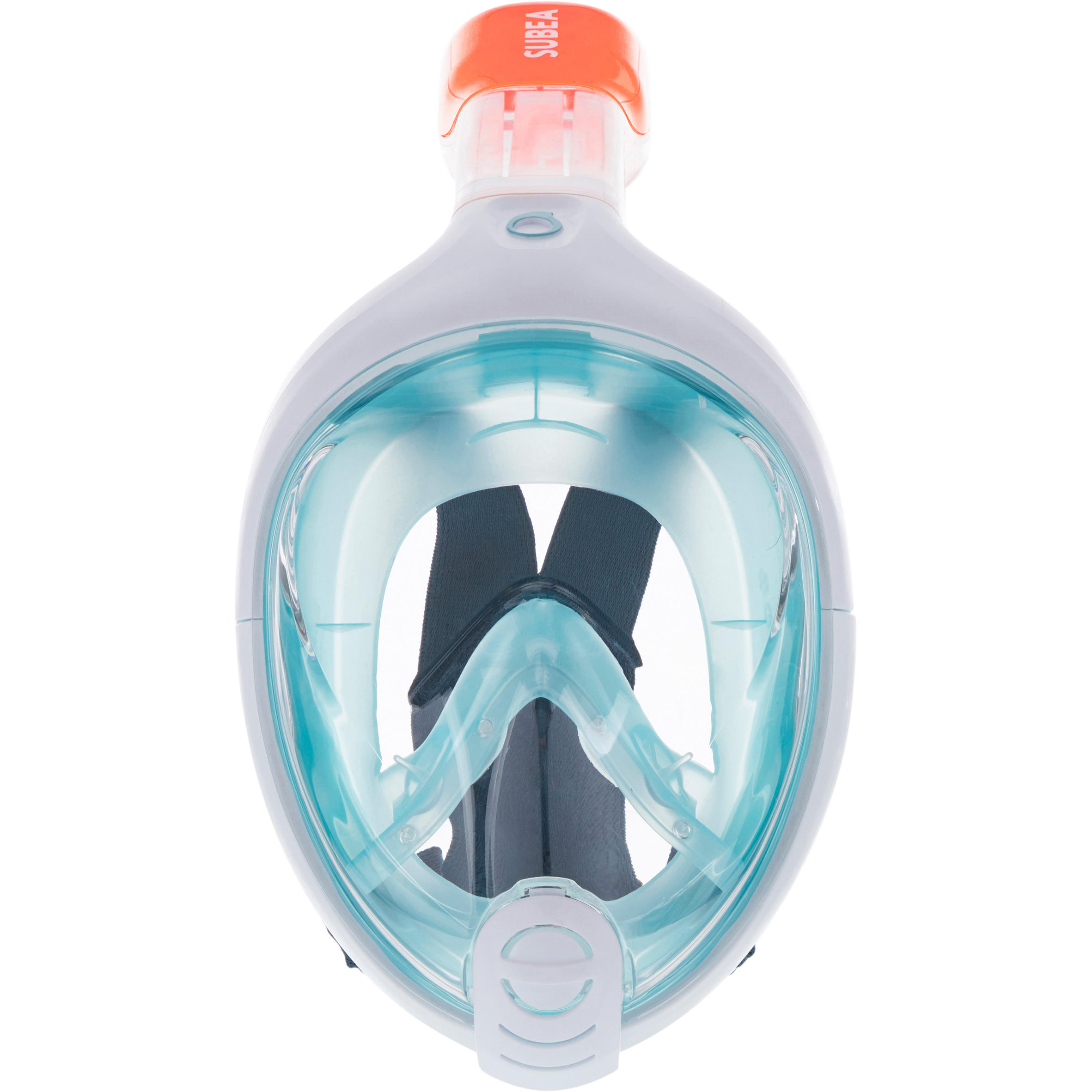 Kids' Snorkel Mask - EasyBreath 500 Blue - SUBEA