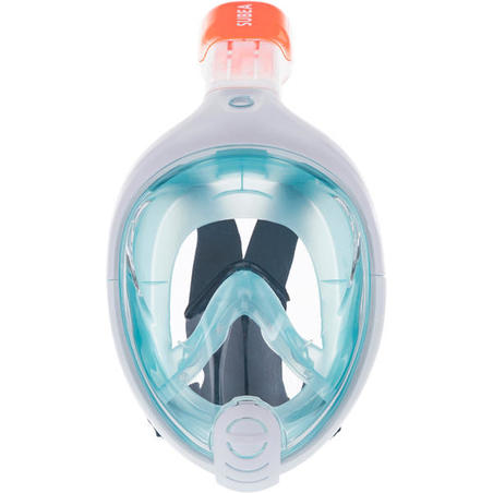 Kids' Easybreath Surface Snorkelling Mask (6-10 years / size XS) - Blue