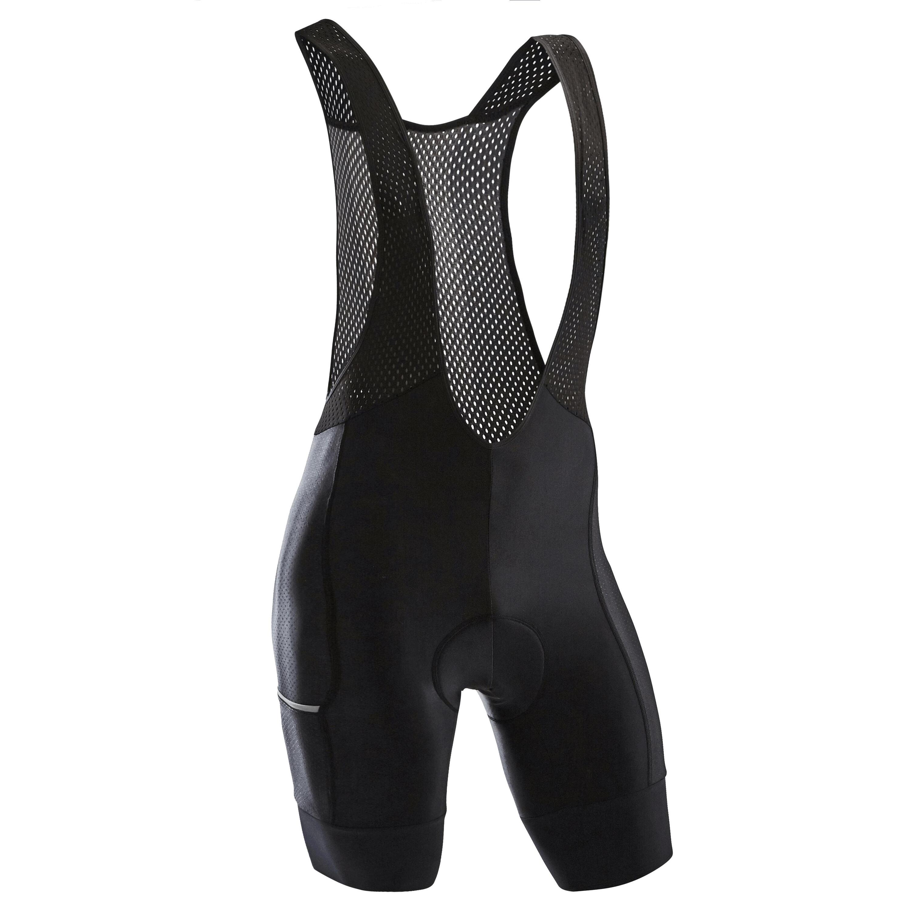 RC500 Pocket Road Bib Shorts - Black 1/10