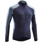 RC500 Long-Sleeved Road Cycling Bike Touring Jersey - Blue