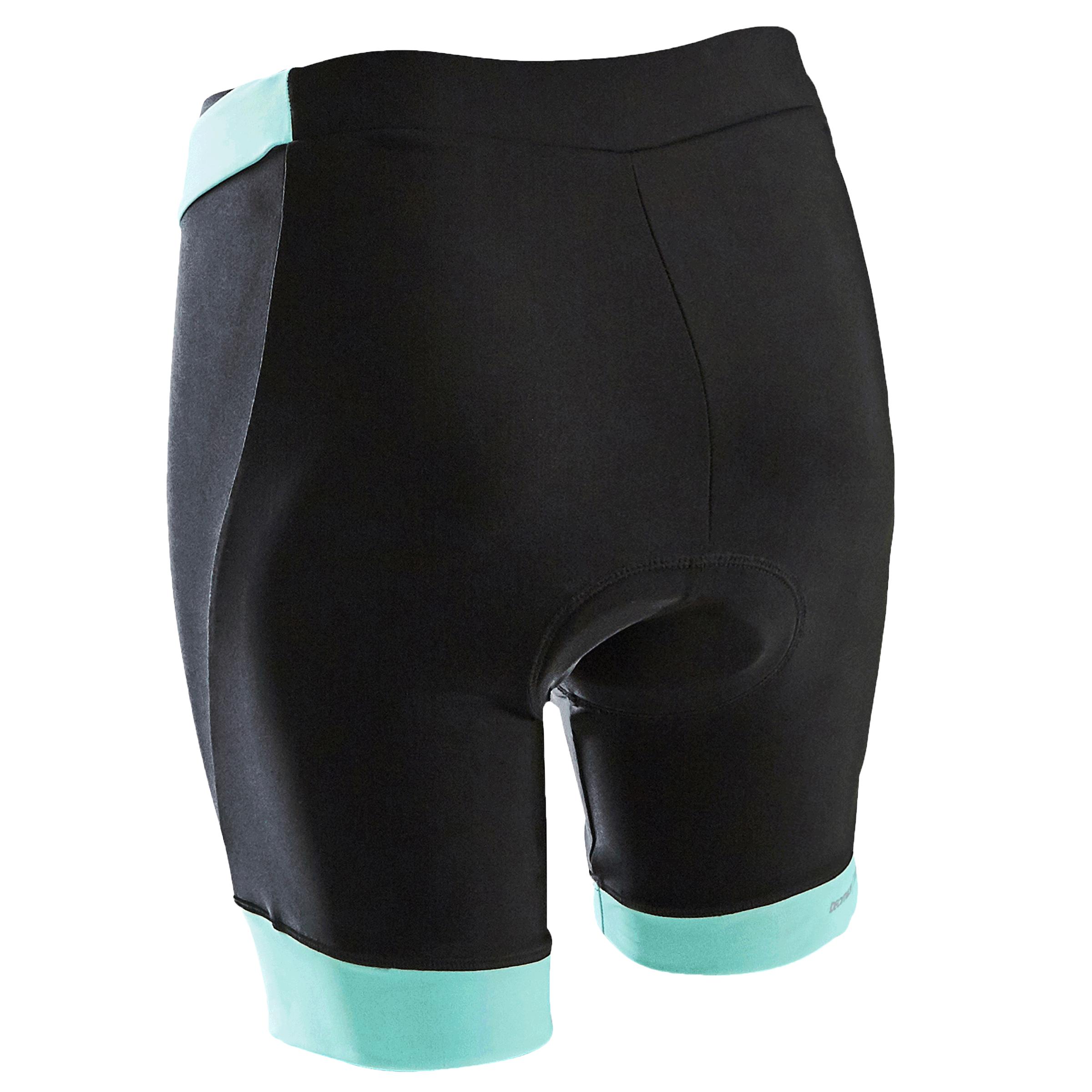 women's padded cycling shorts decathlon