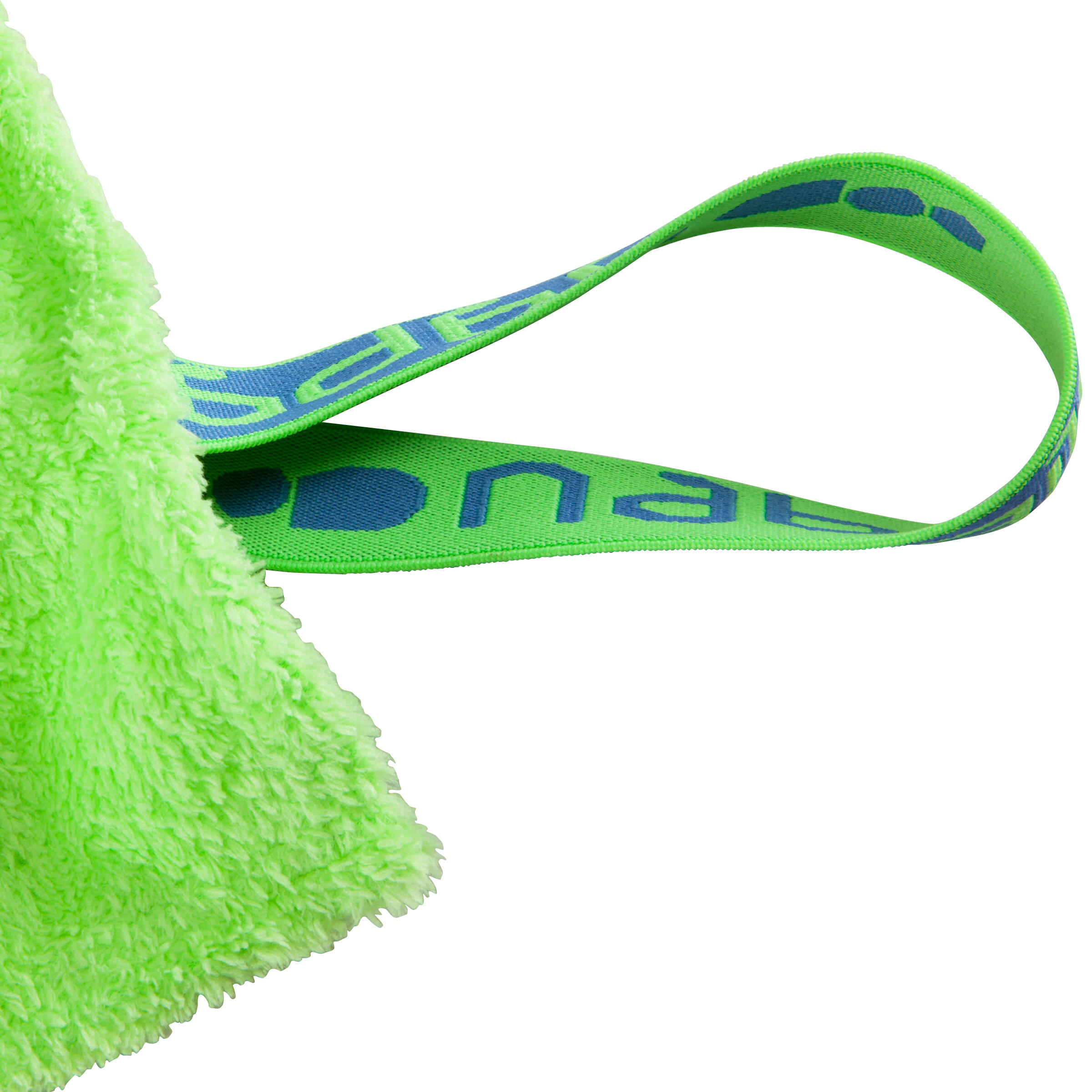 Ultra soft microfibre towel size L 80 x 130 cm - neon green 5/7