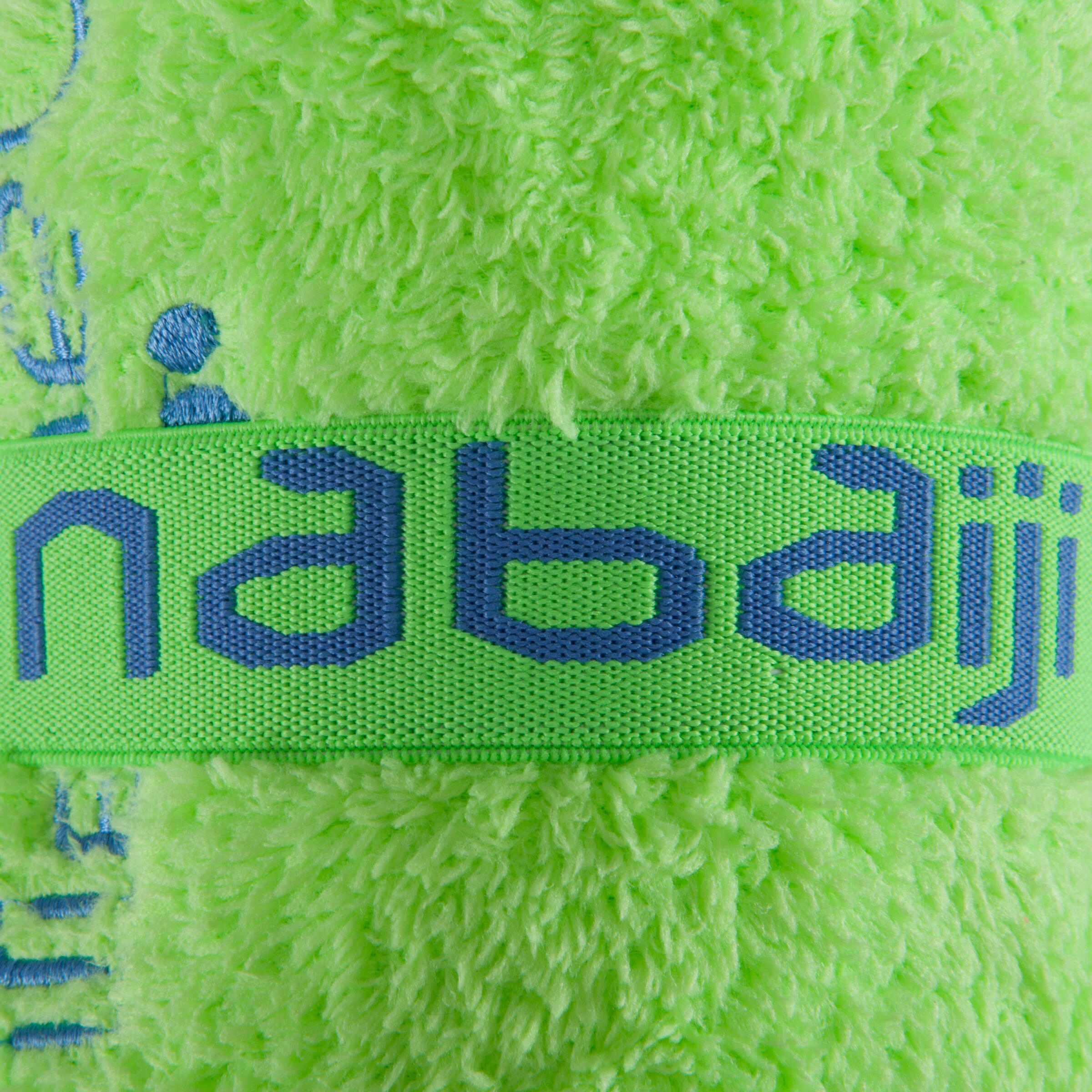 Ultra soft microfibre towel size L 80 x 130 cm - neon green 4/7