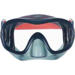 Μάσκα ελεύθερης κατάδυσης για ενήλικες SNK 520 με κρύσταλλο ασφάλειας-Storm Grey
