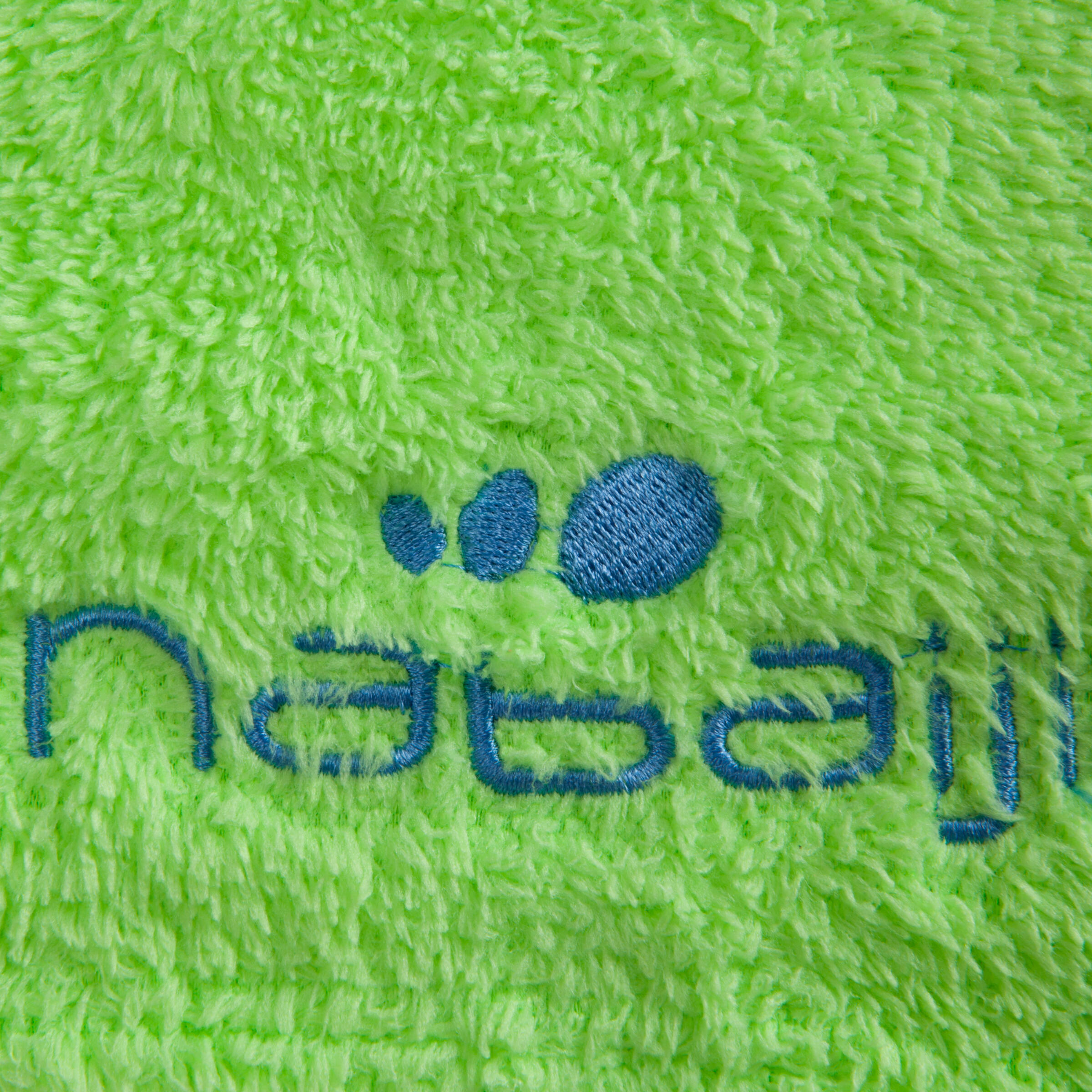 Ultra soft microfibre towel size L 80 x 130 cm - neon green 6/7