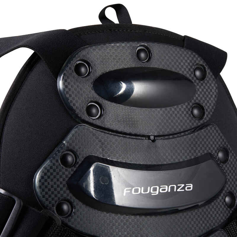 Safety Kids' Horse Riding Back Protector Black Decathlon