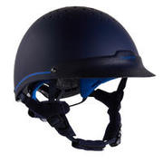 120 Riding Helmet - Navy/Royal Blue