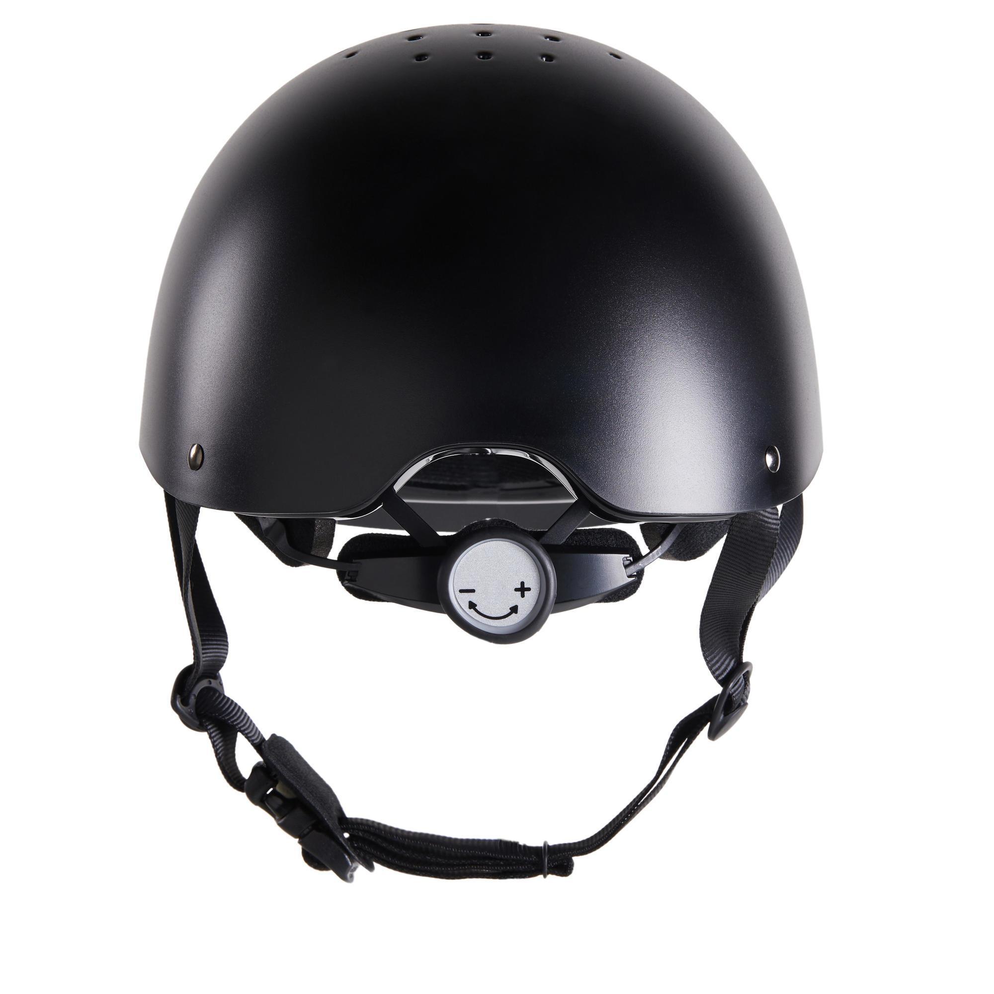 Casco da equitazione 100 nero