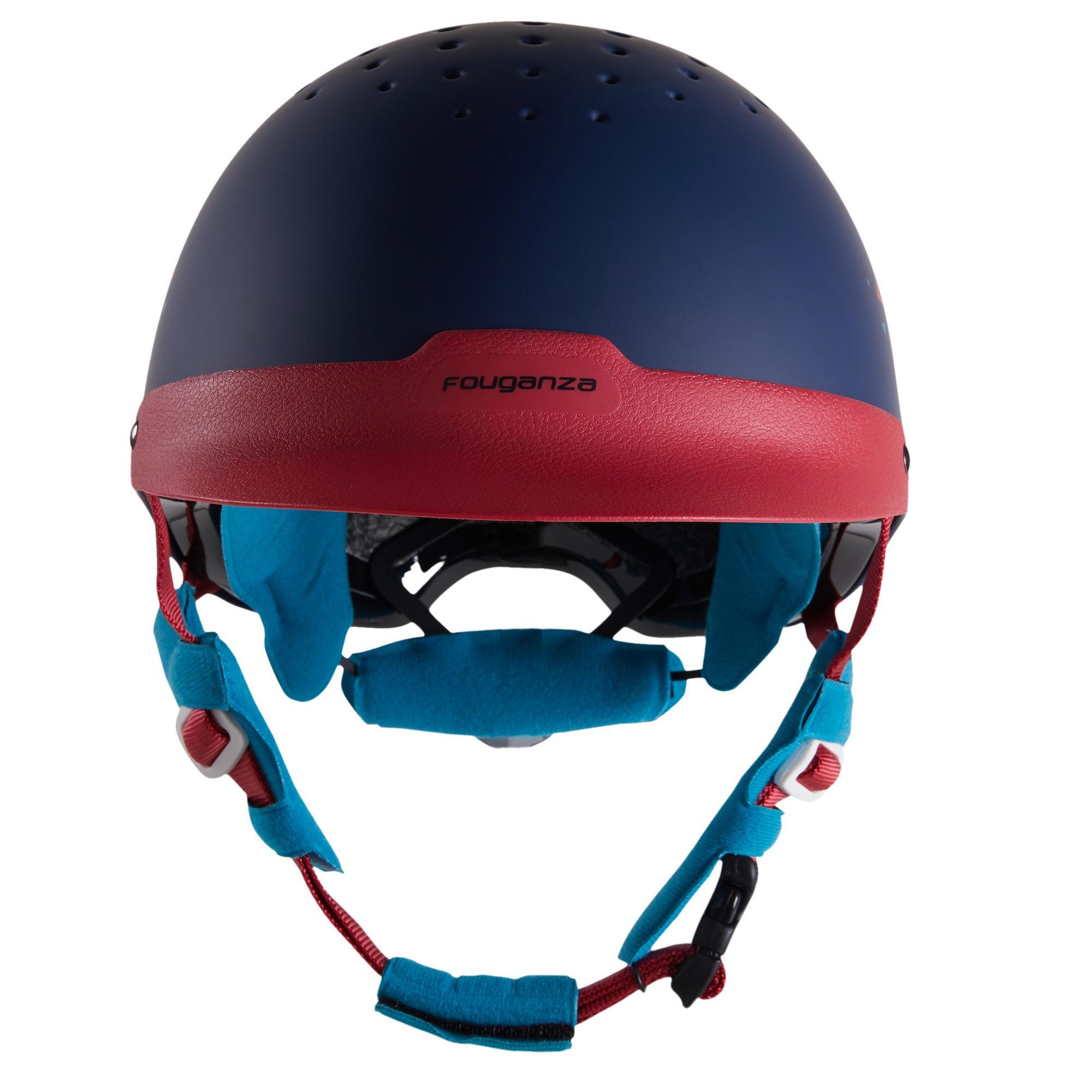 120 navy/pink riding helmet