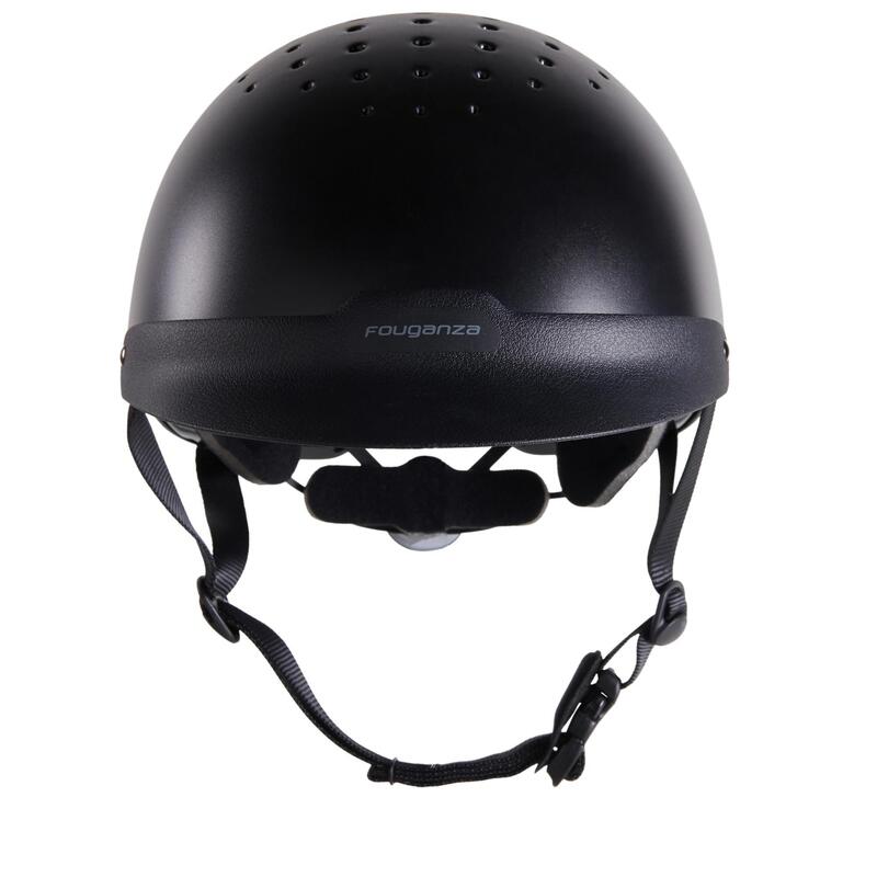 Casco de equitación 100 negro