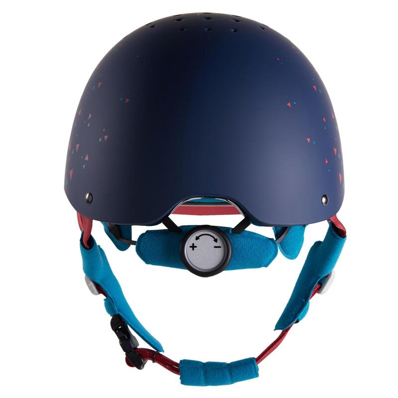 Casque équitation adulte et enfant - 120 marine/rose