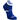 RS 500 Kids' Mid-Cut Sports Socks Tri-Pack - Blue/White