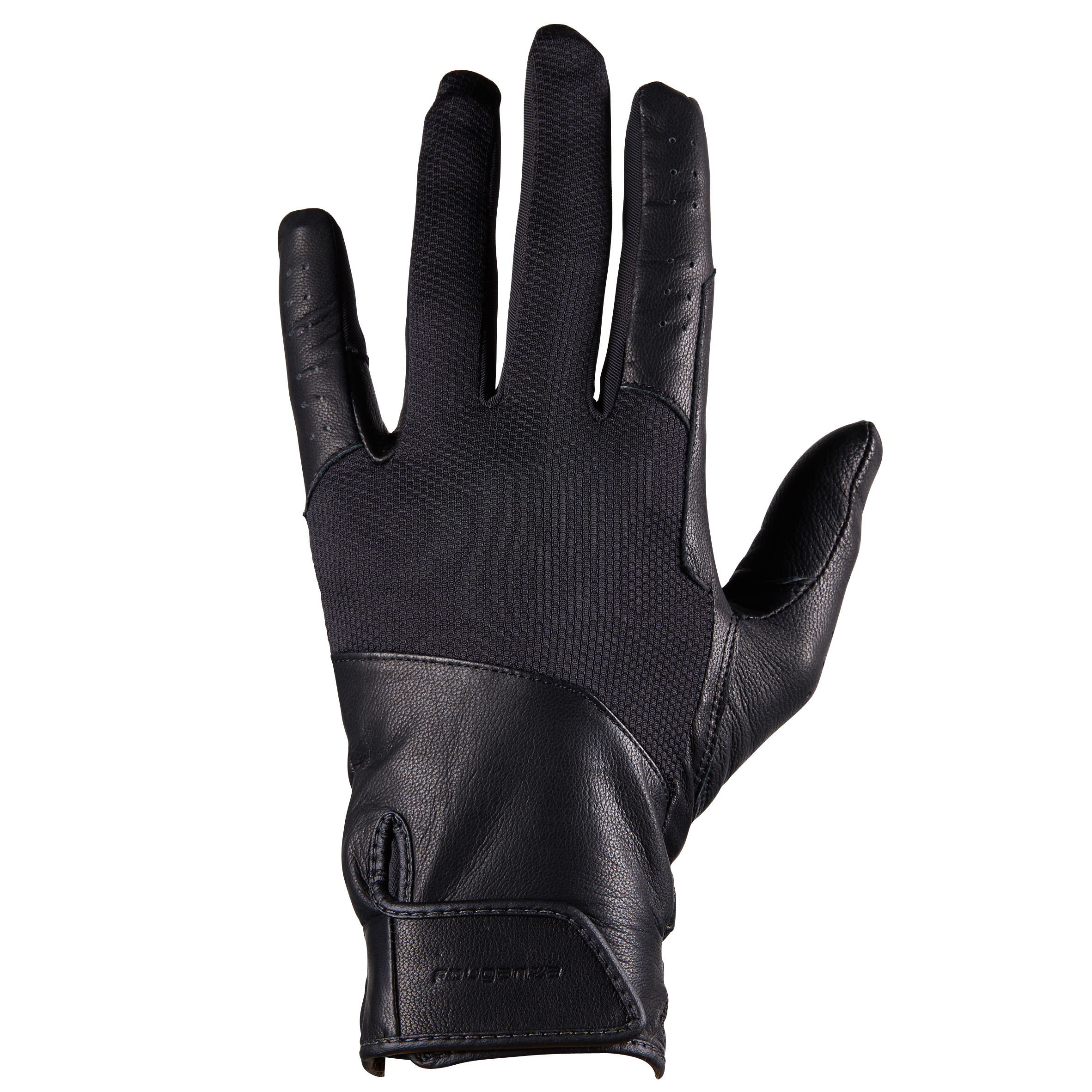 960 Horse Riding Gloves - Black 1/8