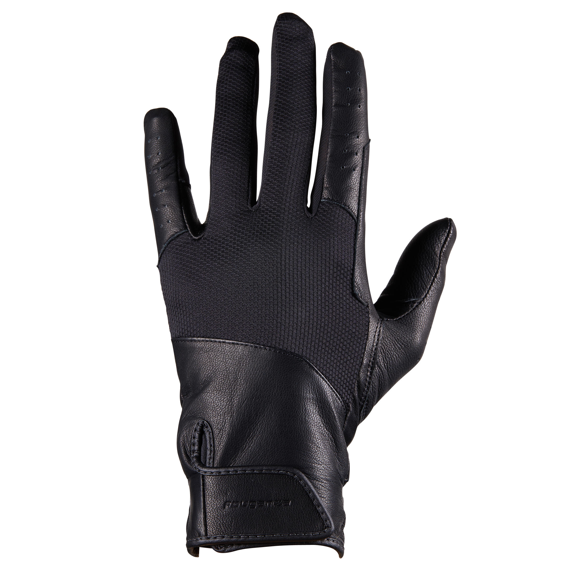 Men's 960 black riding gloves