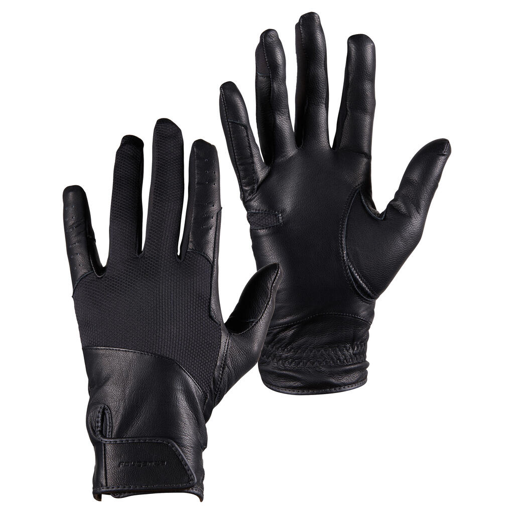 960 Horse Riding Gloves - Black