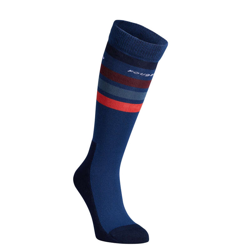 HORSE RIDING SOCKS JUNIOR Horse Riding - 100 Socks FOUGANZA - Horse Riding