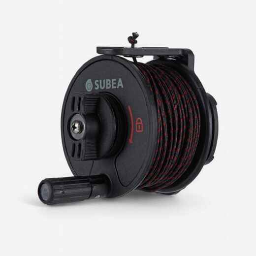 
      Spearfishing speargun reel SPF 500 + 35-metre halyard.
  