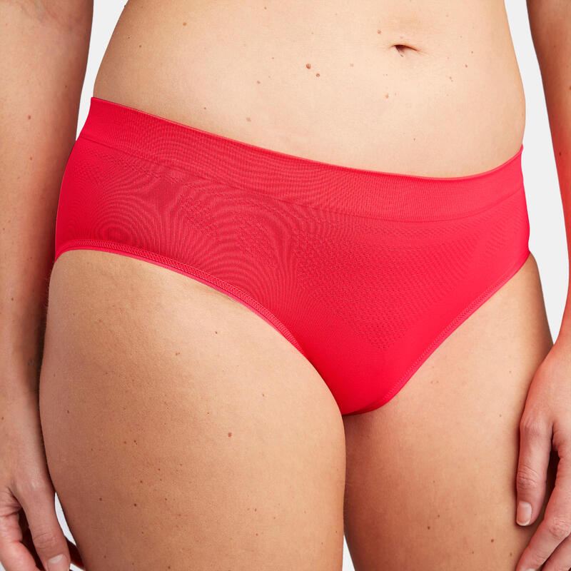 CULOTTE DE RUNNING RESPIRANTE ROSE CORAIL FLUO