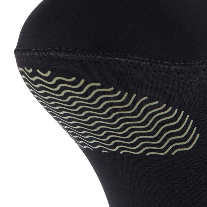 gants chaussons chasse sous marine chaussettes neoprene chasse sous marine 3mm interieur lisse titanium omer decathlon