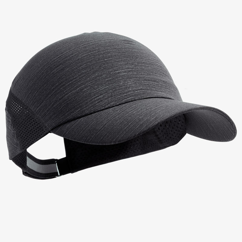 RUNNING CAP BLACK ADJUSTABLE HEAD SIZE 51 TO 63CM Men Women