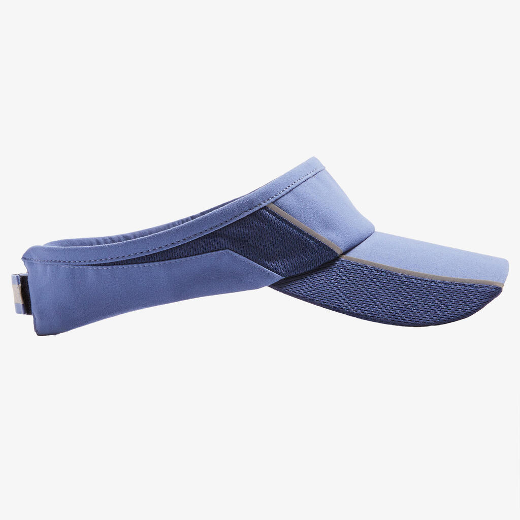 Adjustable running visor - 
blue
men women