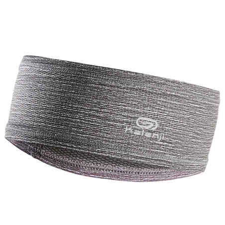 BANDEAU DE RUNNING GRIS NOIR