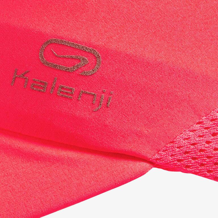 Men Women KIPRUN Running Adjustable Cap - neon coral pink 