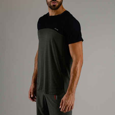 FTS 920 Cardio Fitness T-Shirt - Navy / Khaki