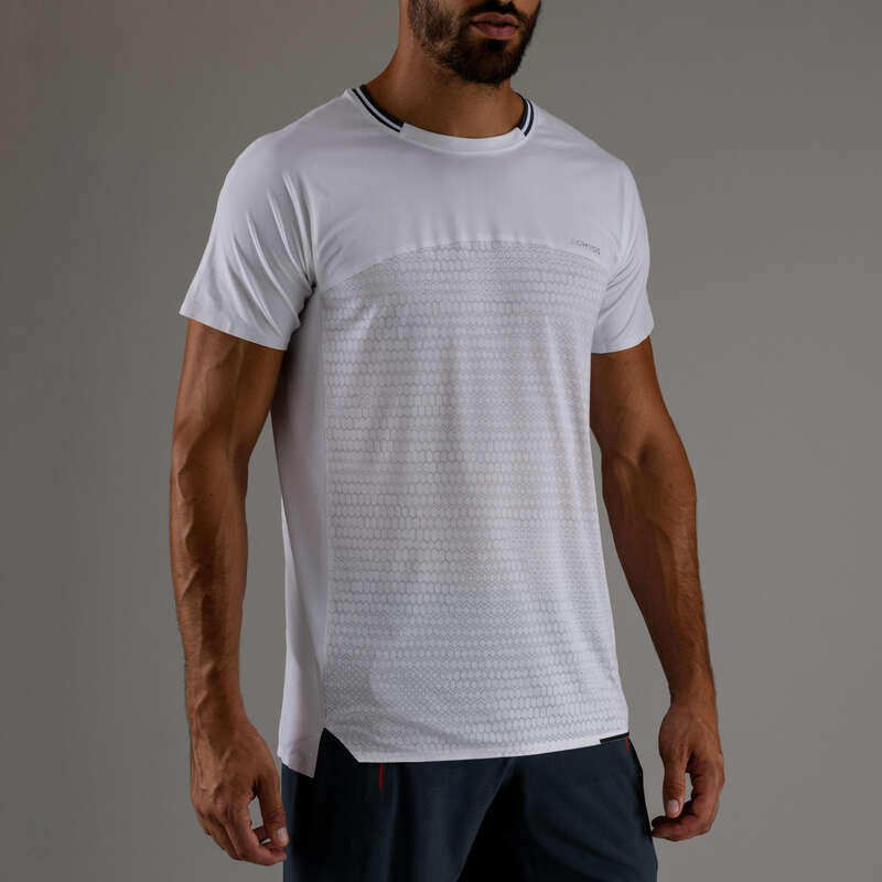 FITNESS CARDIO EXPERT MAN OUTFIT Fitness and Gym - FTS 920 T-Shirt - White DOMYOS - Fitness and Gym