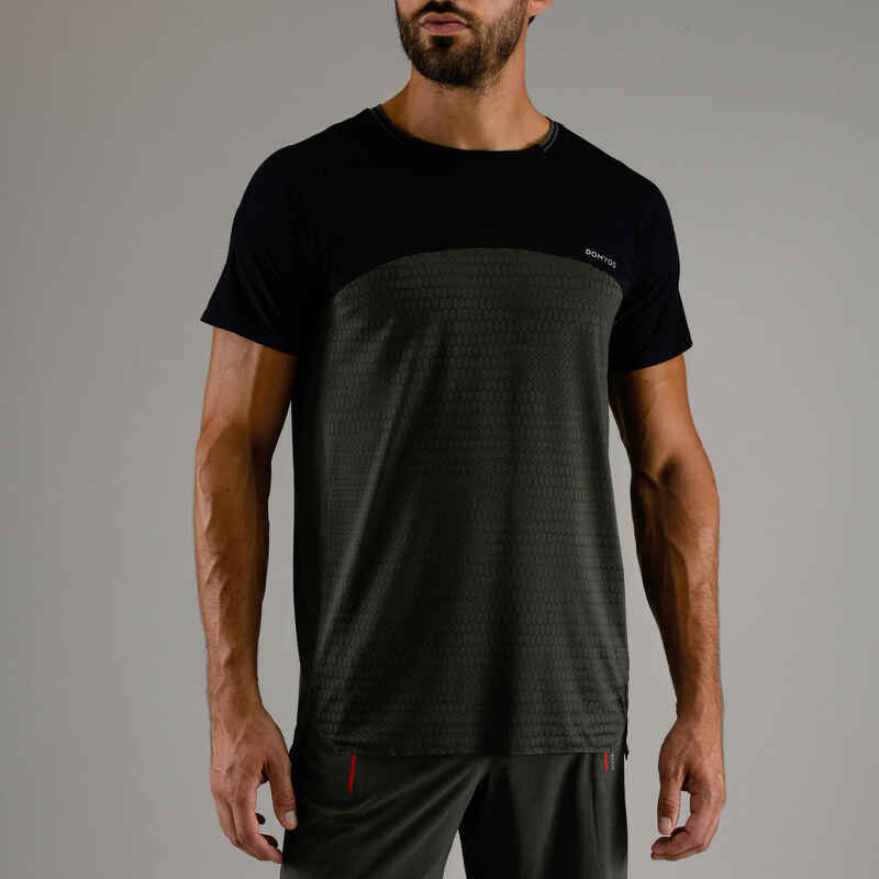 FTS 920 Cardio Fitness T-Shirt - Navy / Khaki