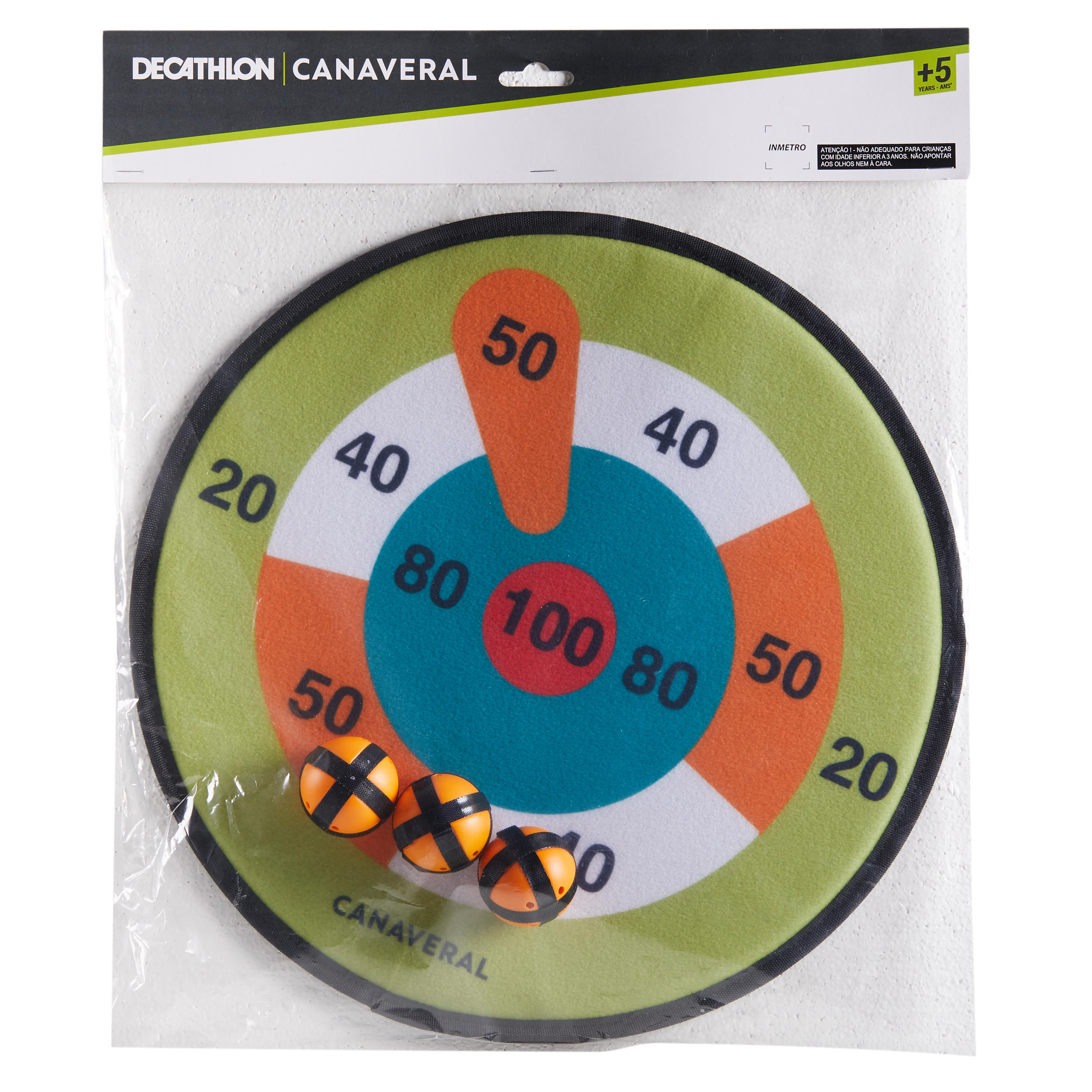 Classic Velcro Dartboard 2/4