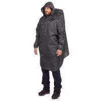 PONCHO IMPERMEABLE 40 LITROS GRIS OSCURO