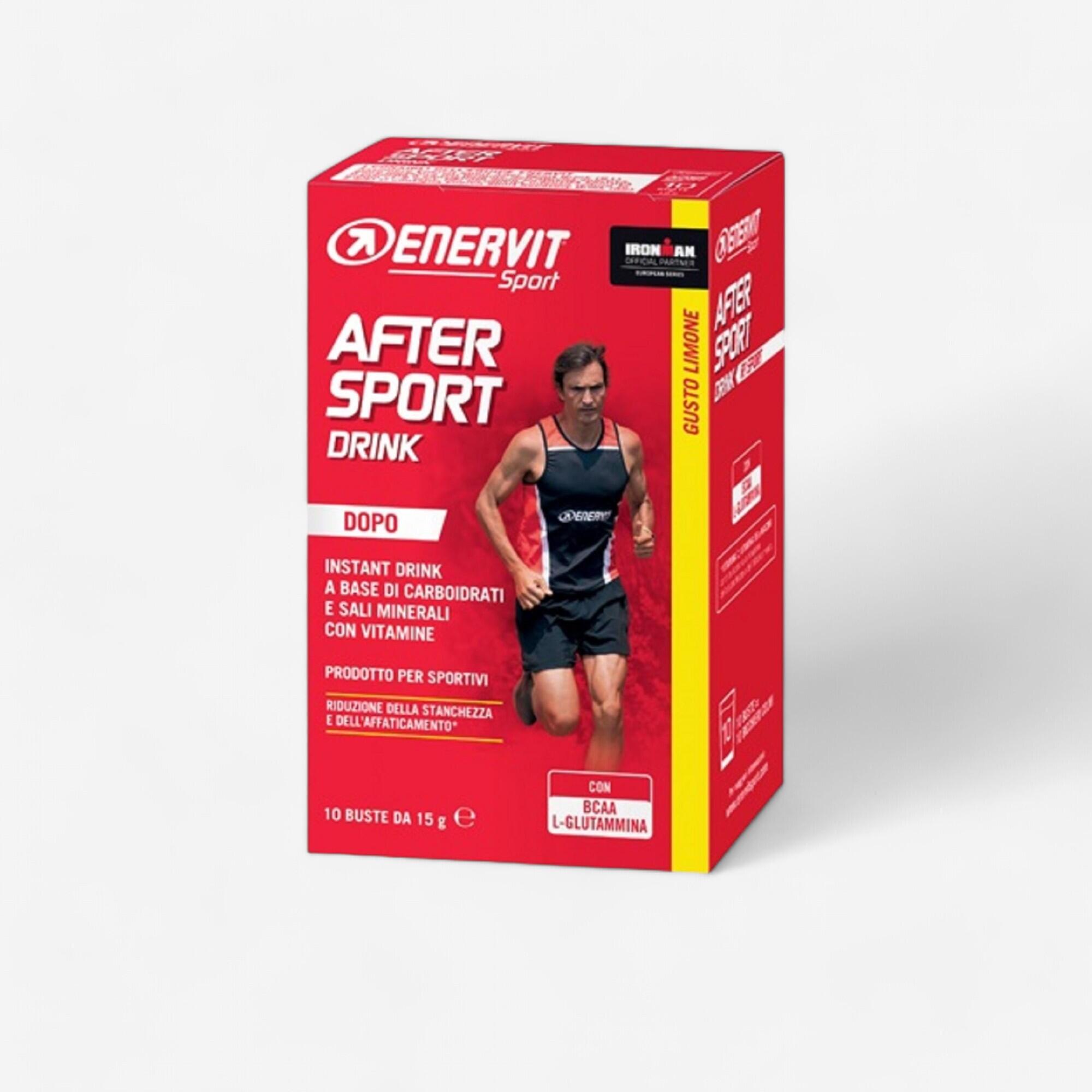 Decathlon | Bevanda energetica Enervit After Sport R1 Limone buste 10x15g |  Enervit