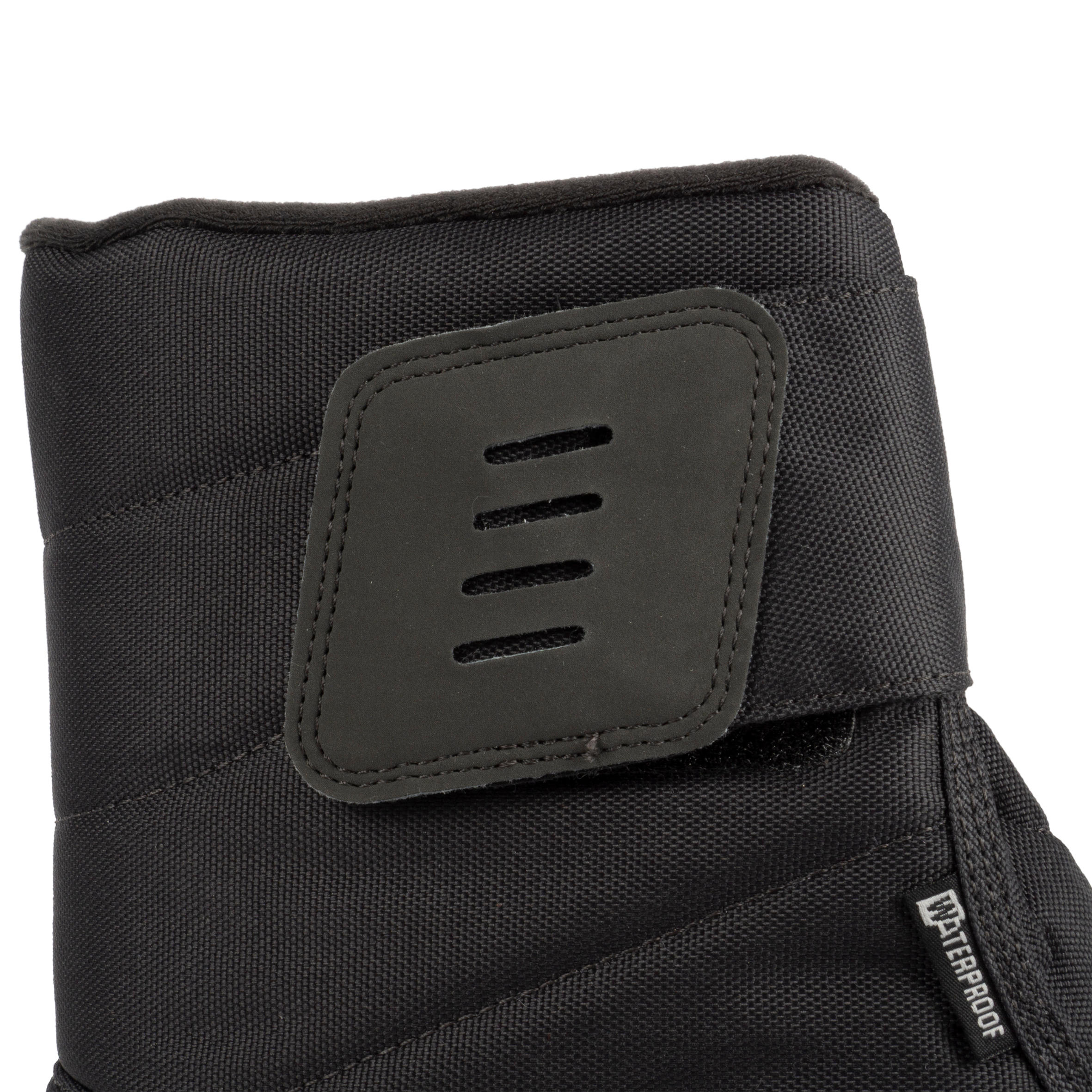 Men’s warm and waterproof snow hiking boots, NH100 Riptab - Black