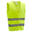 Gilet alta visibilità adulto 500 giallo fluo