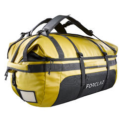 Sac de transport Trekking Voyage extend 80 à 120 litres jaune