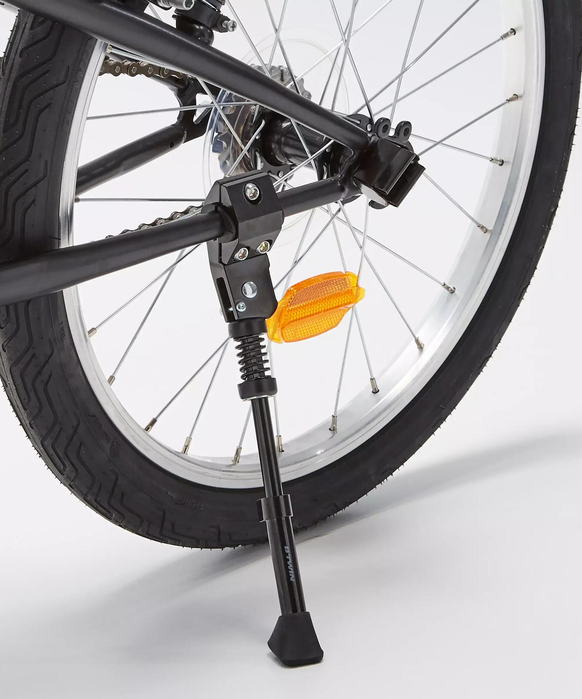 tilt folding bike kickstand