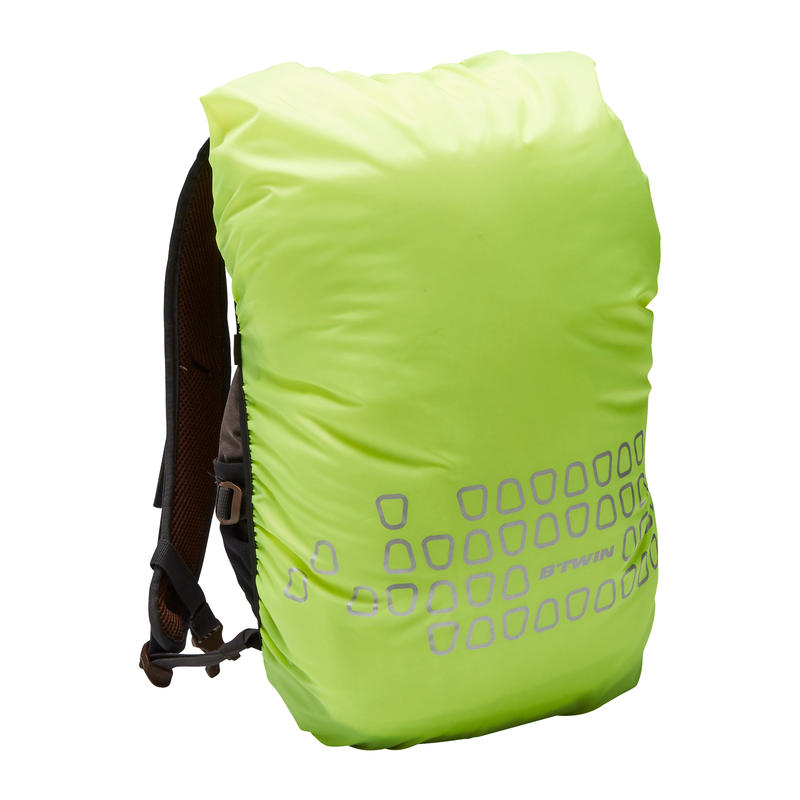 COUVRE SAC À DOS JAUNE FLUO 15 à 35 L COUVRE SAC À DOS JAUNE FLUO 15 à 35 L